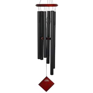 Encore Collection, Chimes of Earth, 37 in. Black Wind Chime