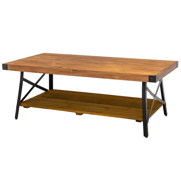 Solid Wood Rectangle Coffee Table, 48 Coffee Table Outdoor