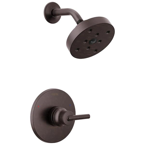 Trinsic 1 Handle Shower Trim Kit in Venetian Bronze (Valve Not Included)