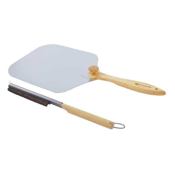 pizzacraft 2-Piece Pizza Peel with Oven Brush