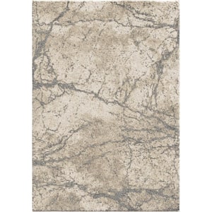 Marquina Ivory 5 ft. 3 in. x 7 ft. 6 in. Area Rug