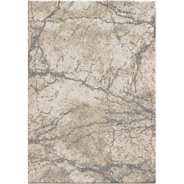 Orian Rugs Marquina Ivory 7 ft. 10 in. x 10 ft. 10 in. Area Rug