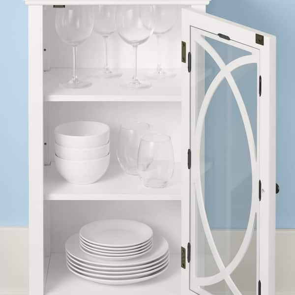 Simple Tips for Styling a Cabinet with Glass Doors – Melissa