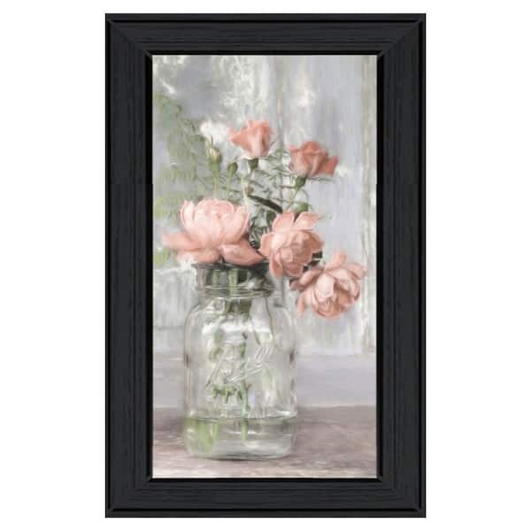 1-Piece Framed Graphic Print Plants and Flowers 21.00 in. x 12.00 in.