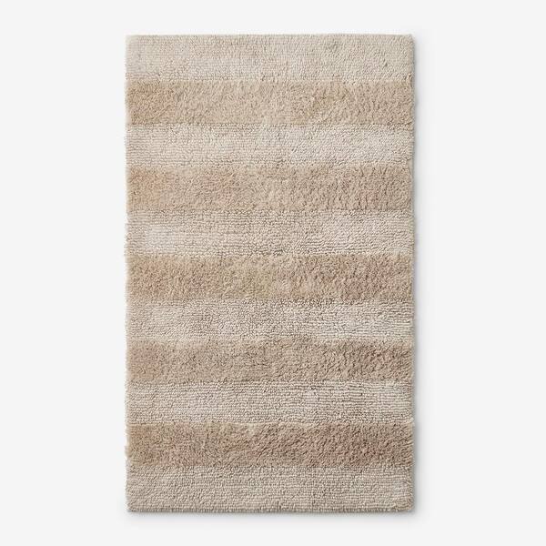 The Company Store Company Cotton Jute 17 in. x 24 in. Reversible Bath Rug