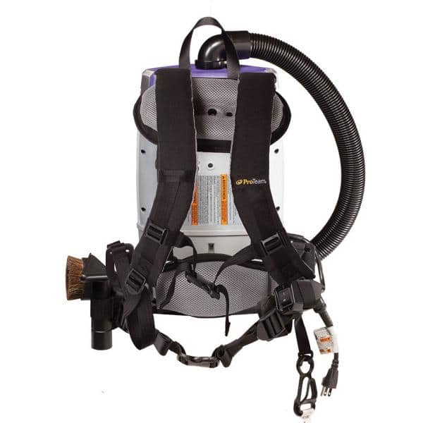 Gray HEPA Filter Commercial Backpack Vacuum Cleaner