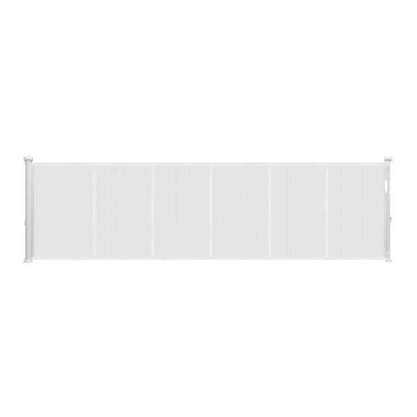 VEVOR Retractable Baby Gate, 34.2 in. Tall Mesh Baby Gate, Extends up to 116.1 in. Wide Retractable Gate