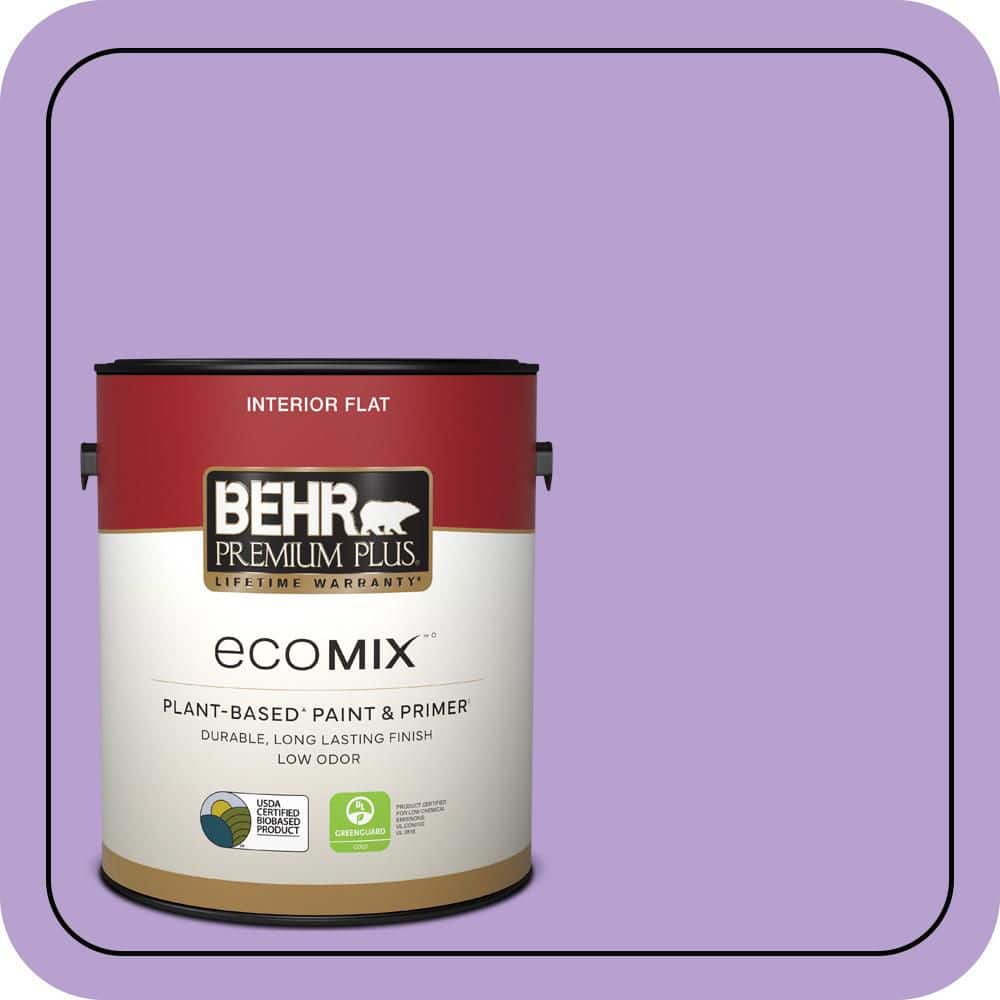 1 gal. #P570-3 Flower Girl Flat EcoMix Plant-Based Interior Paint & Primer price history on PriceWatchPro