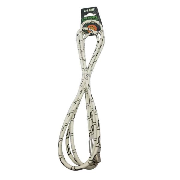 VALUEMAX PRODUCTS 120 in. Glow in the Dark Charging Cord USB C