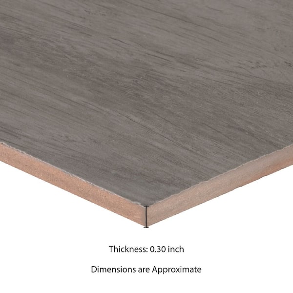 TrafficMaster Capel Ash 6 in. x 24 in. Matte Ceramic Wood Look