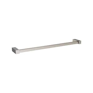 Monument 18 in. L (457 mm) Towel Bar in Brushed Nickel