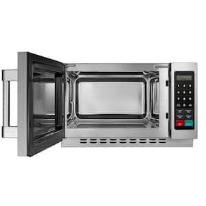 1.2 cu. ft. 1000 Watt Commercial Counter Top Microwave Oven in Stainless Steel