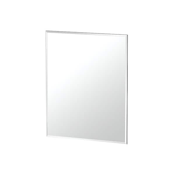 Gatco Flush Mount 24 in. x 19.5 in. Frameless Rectangle Mirror