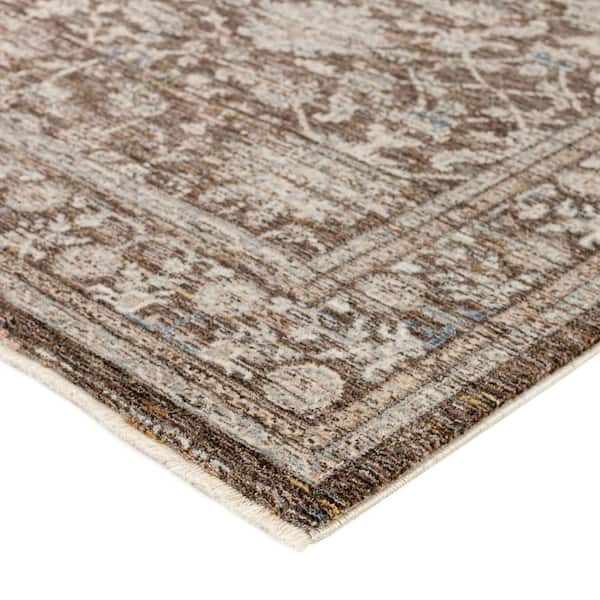 Yarra 7 ft. 10 in. x 10 ft. Brown Vintage Rug