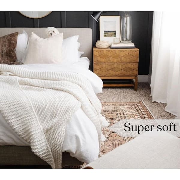 Queen size throw discount rug