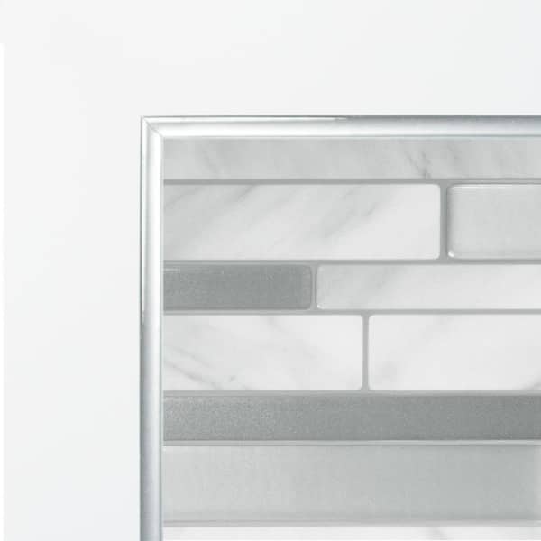 Smart Tiles Edge Brillo 0 27 In, Wall Tile Trim
