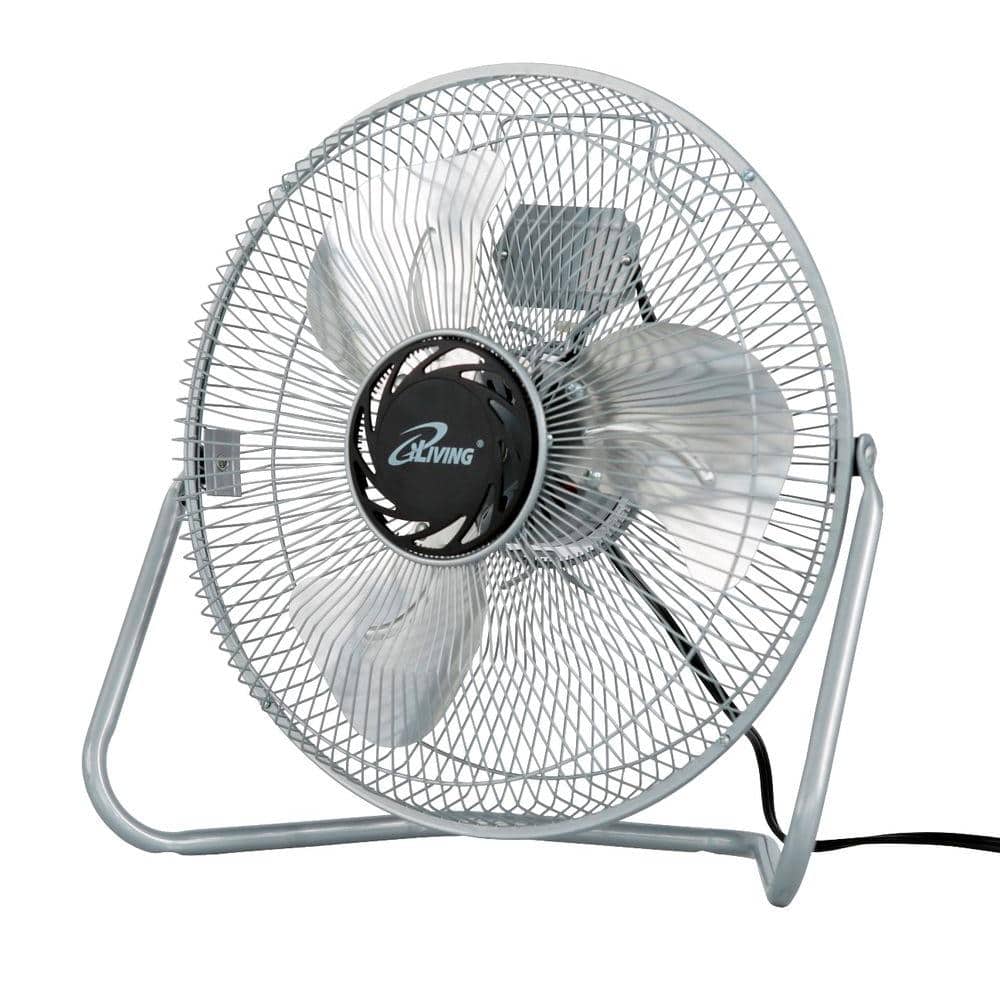 Iliving 12 In 3 Speed High Velocity Floor Fan Ilg8f12 The Home Depot