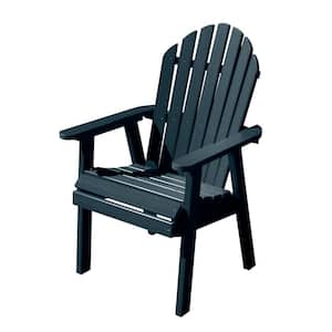 Hamilton Federal Blue Plastic Outdoor Dining Chair