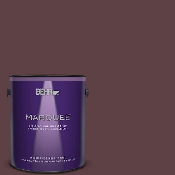 BEHR MARQUEE 1 gal. #MQ1-49 Raspberry Truffle One-Coat Hide Eggshell Enamel Interior Paint & Primer