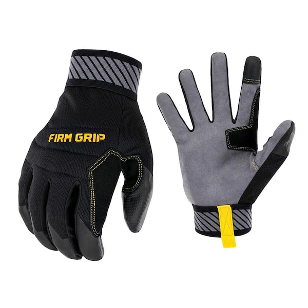 FIRM GRIP Large Flex Cuff Outdoor and Work Gloves