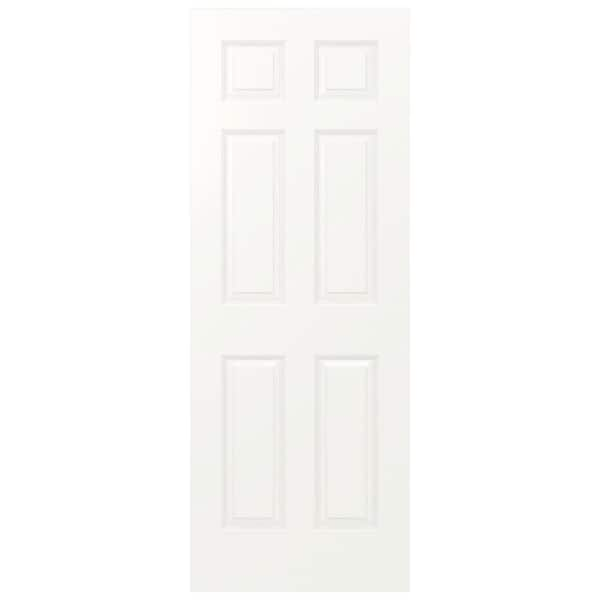 JELD-WEN 32 in. x 80 in. Colonist White Painted Smooth Molded Composite MDF Interior Door Slab