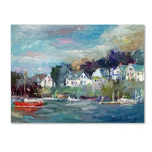 35 in. x 47 in. "Dock" by Richard Wallich Printed Canvas Wall Art