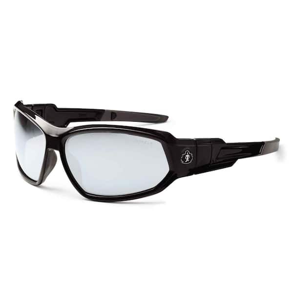 Ergodyne Skullerz Loki Black Anti-Fog Safety Glasses/Goggles, In/Outdoor Lens ANSI Certified