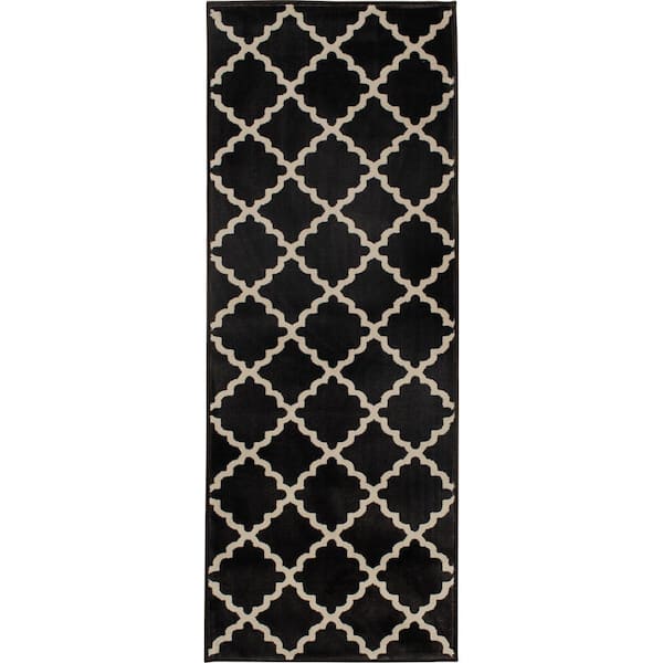 Stratford Lucette Castle/Birch 26 in. x Your Choice Length Stair Runner Rug