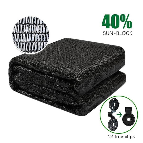 Shade Cloth black plastic Fabric Clips 10 pcs. 42579631063