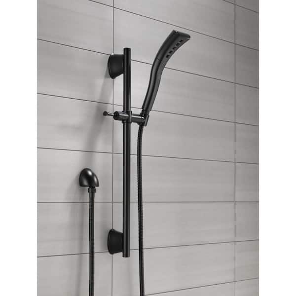 H2Okinetic® 5-Setting Slide Bar Hand Shower in Matte Black 51559-BL