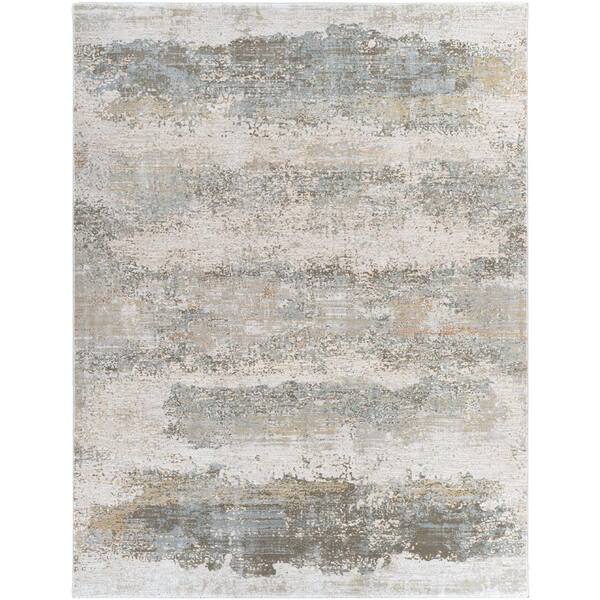 Livabliss Salvail Khaki 9 ft. x 12 ft. 2 in. Area Rug