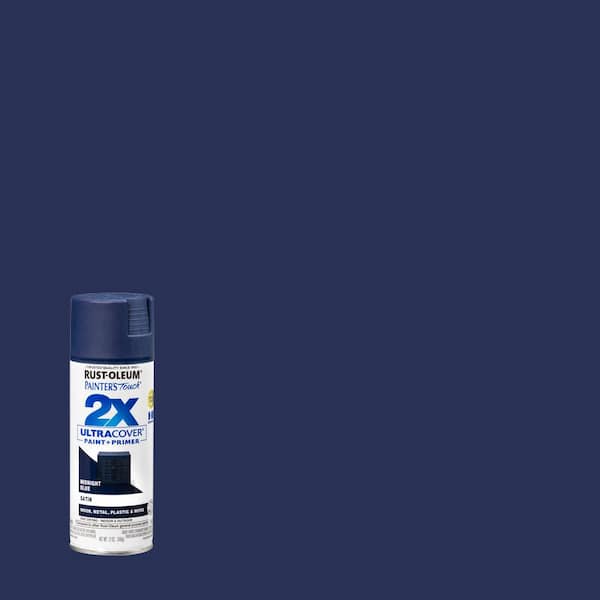 Rust-Oleum Painter's Touch 2X 12 oz. Satin Midnight Blue General Purpose Spray Paint