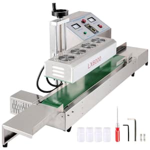 Induction Bottle Sealer 110-Volt Continuous Induction Sealer Silver Lx-6000 For Cap Diameter 0.8 in. to 3.1 in.