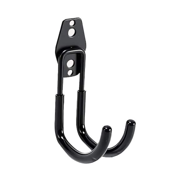 Automotive Wall Mount J-Hook for EV Charger Cable, Heavy-Duty Steel Hook for Indoor/Outdoor Use, Non-Slip Cord Organizer