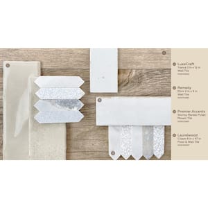 Natural Oasis Flatlay Assorted Kit 8 in. x 8 in. Mixed Floor and Wall Tile Samples