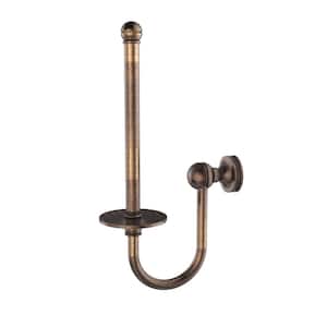 Mambo Collection Upright Single Post Toilet Paper Holder in Venetian Bronze
