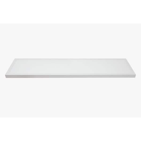 J&H LED Ceiling Mount Panel LED Light 1 ft. x 4 ft. x 1. 32 in