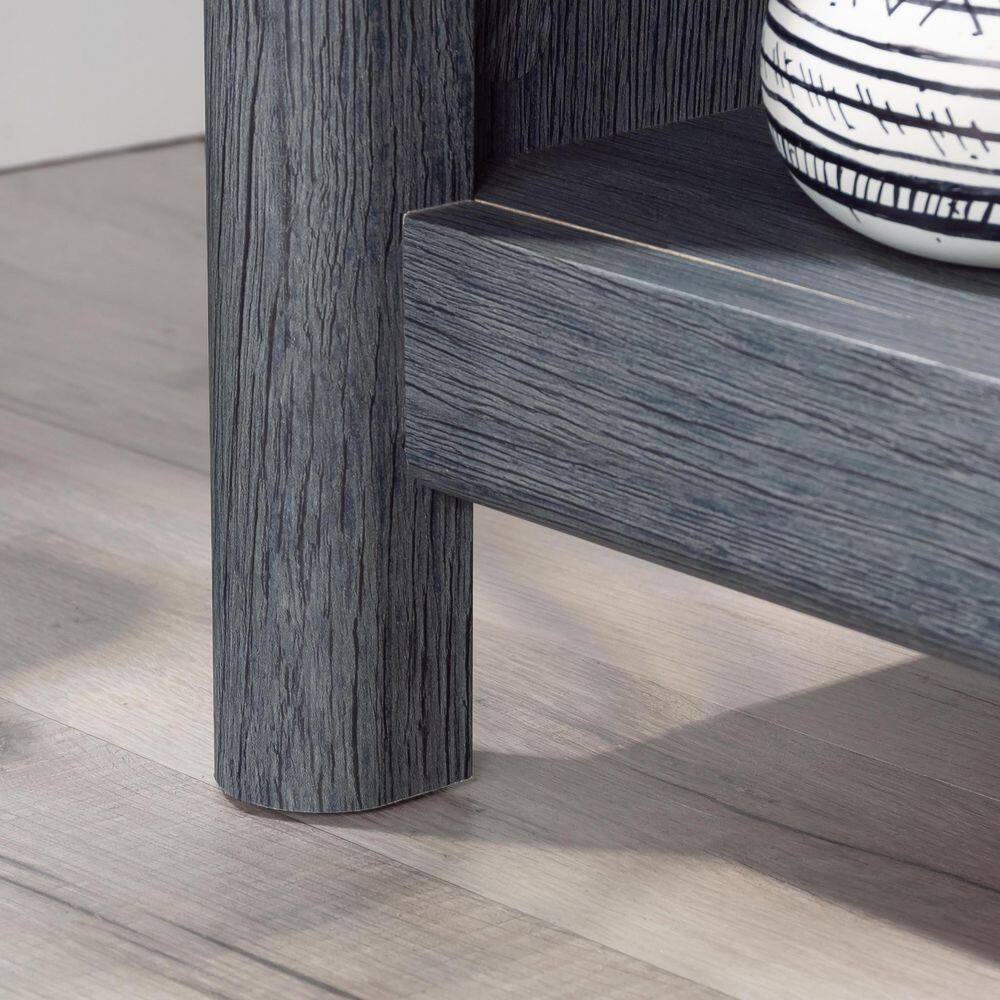 Denim Oak Adjustable Cubby Storage Bookshelf