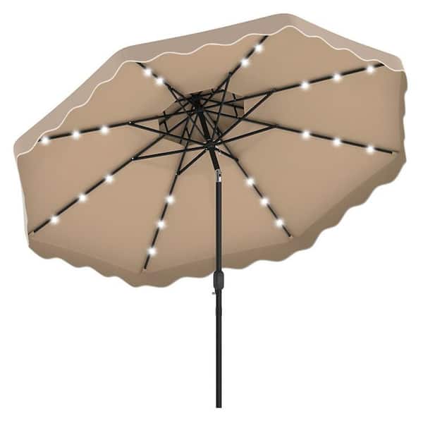 best fade proof patio umbrella Ohana Depot Double Top Cantilever Fade Resistant outdoor Patio Umbrella