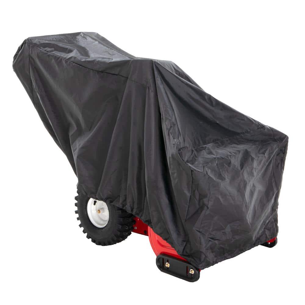 Heavy-Duty Black Vinyl Universal Snow Blower Cover