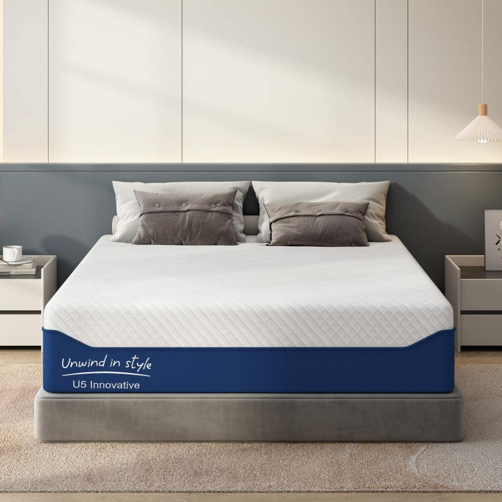 Full Size Medium Firm Gel Memory Foam Mattress, 12 in. Full Mattress in a Box price history on PriceWatchPro