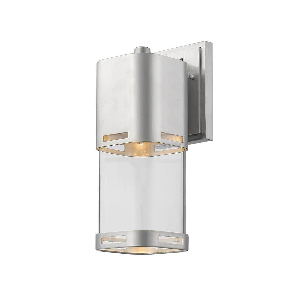Lestat 14-Watt 13 Brushed Aluminum Integrated LED Aluminum Hardwired Out