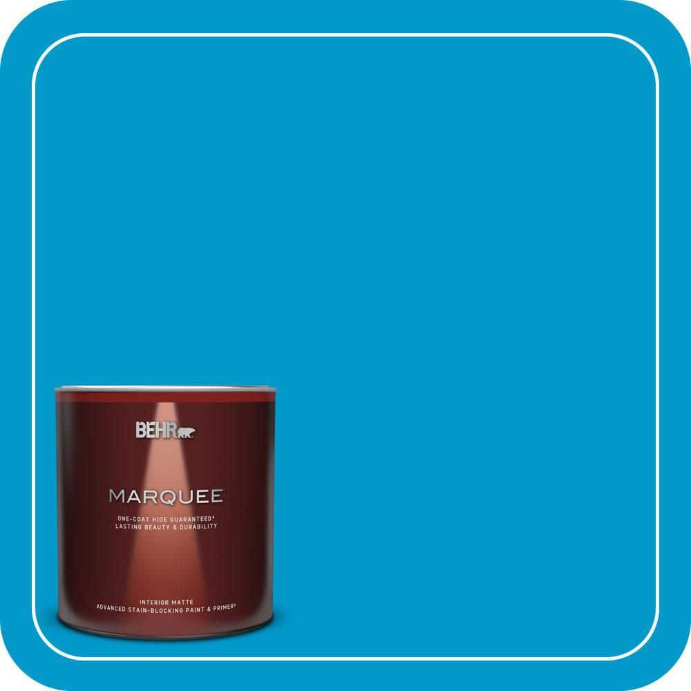 1 qt. #550B-6 Isle of Capri Matte Interior Paint & Primer price history on PriceWatchPro