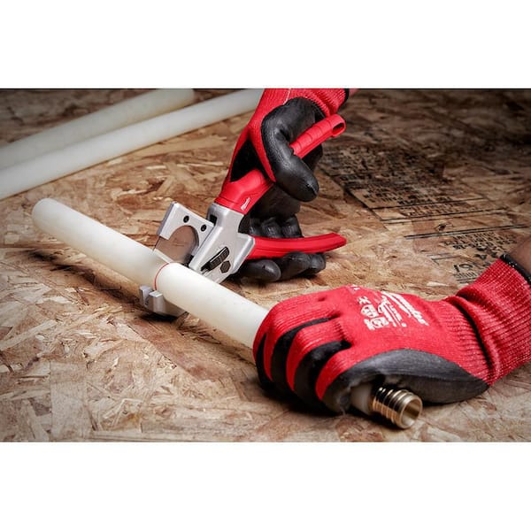 Milwaukee 2-3/8 in. Ratcheting Pipe Cutter with PEX Tubing Cutter