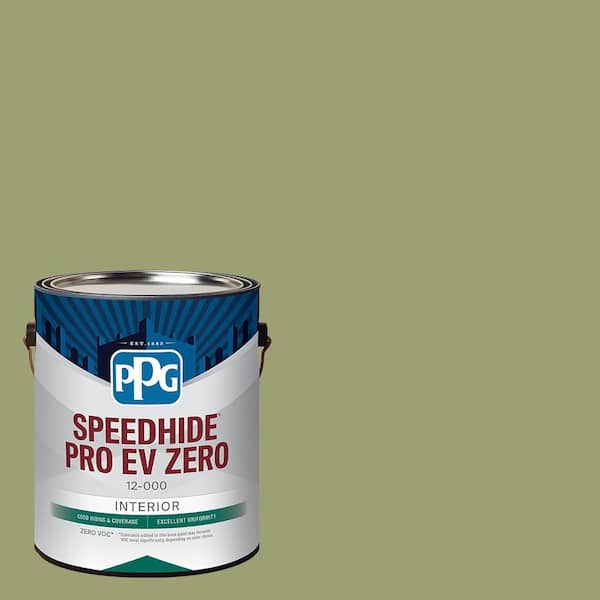SPEEDHIDE Pro-EV Zero 1 gal. PPG1122-5 Dill Eggshell Interior Paint