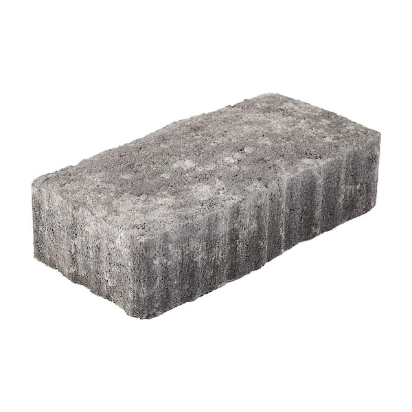 Clayton 7 in. L x 3.5 in. W x 1.77 in. H Greystone Concrete Paver (840-Pieces/143 sq. ft. /Pallet)