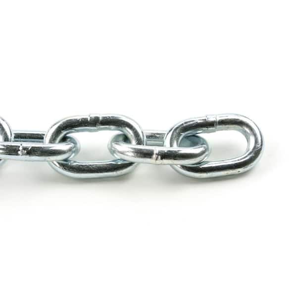 Anchor Chain, 10' x 5/16 Galvanized Steel Chain, 3/8 Anchor