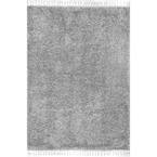 Dorisa Light Gray 6 ft. 7 in. x 9 ft. Indoor Area Rug