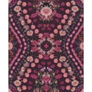 28.29 sq. ft. Mr. KATE Dried Flower Kaleidoscope Peel and Stick Wallpaper