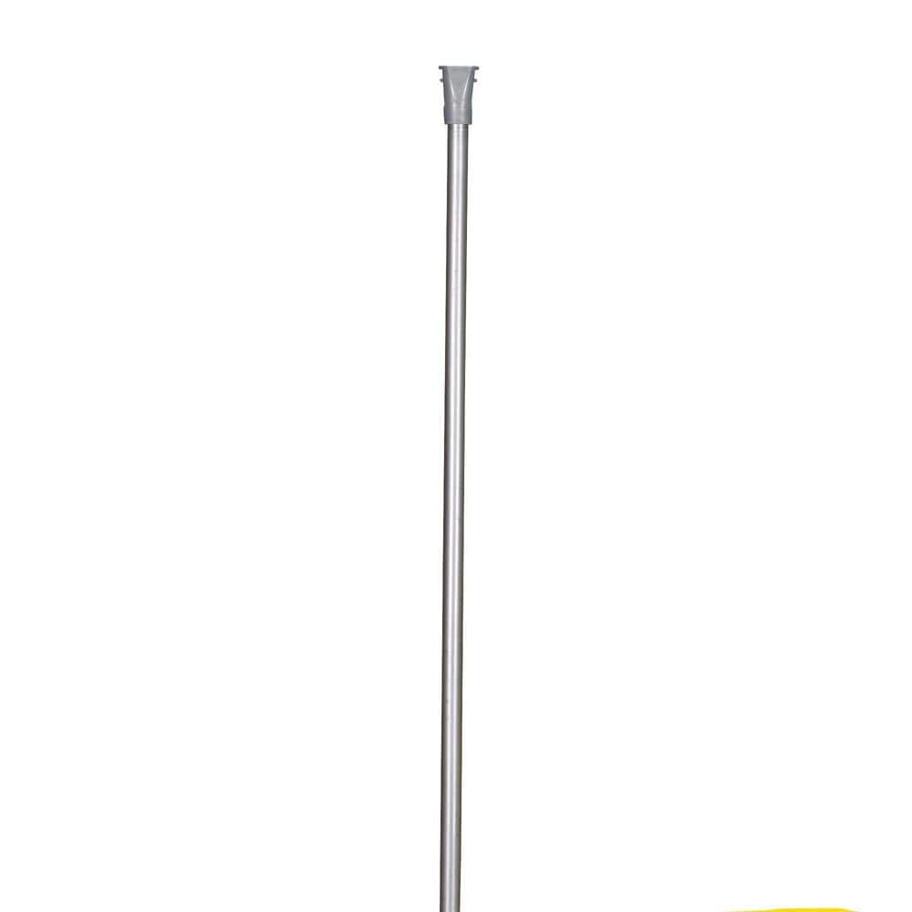 HOUSEHOLD ESSENTIALS 7.08 ft. Retractable Steel Indoor or Outdoor Clothesline Pole